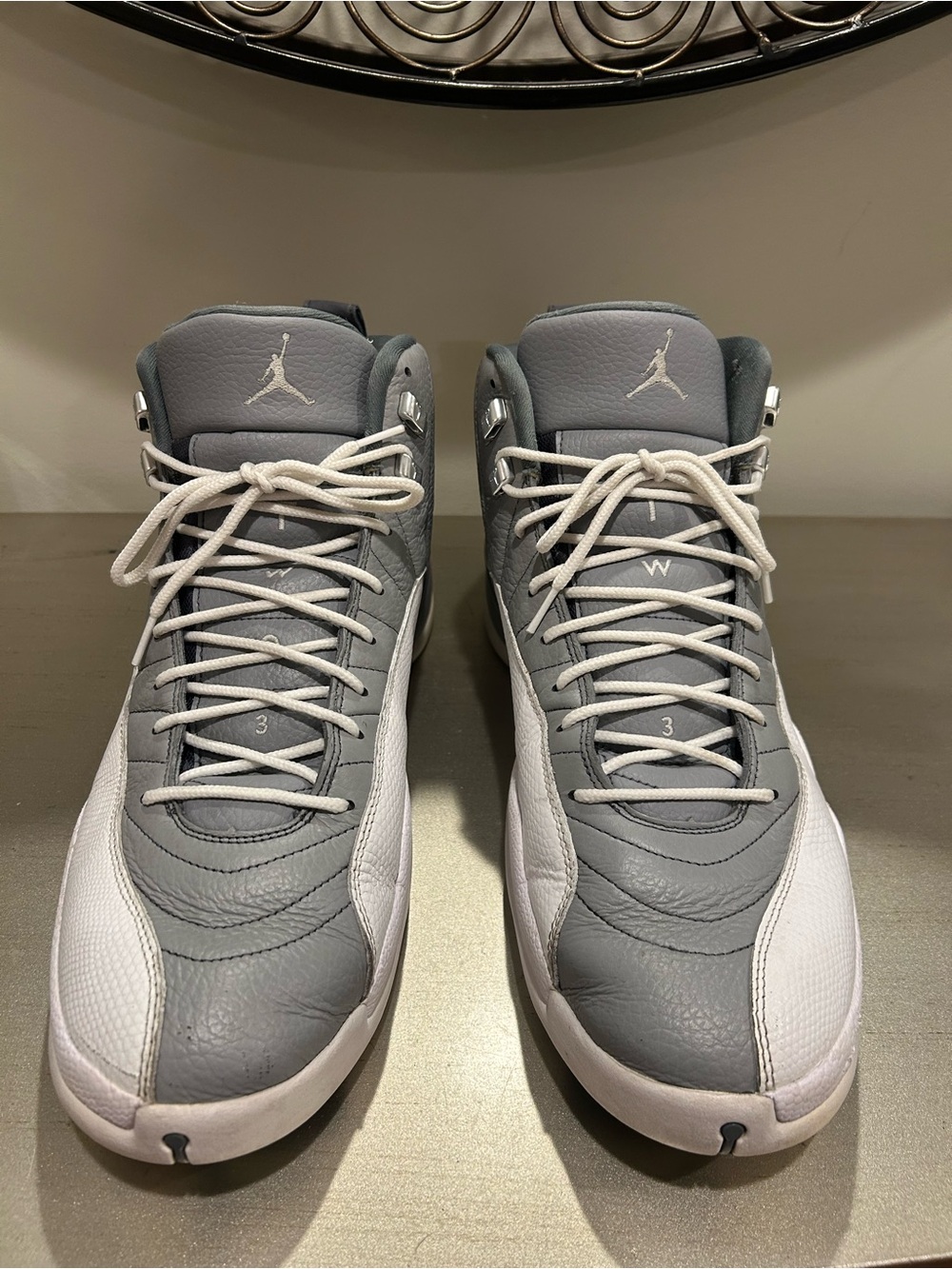 Nike Air Jordan 12 Retro Stealth Grey White CT8013-015 Men’s Size 17 Rare